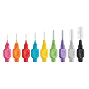 TePe mellomromsbørste  10 x 8 stk - Velg farge og størrelse