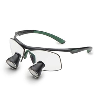 Univet Techne PRO HD TTL 2,5x - 3,0x - 3,5x - Black/Green