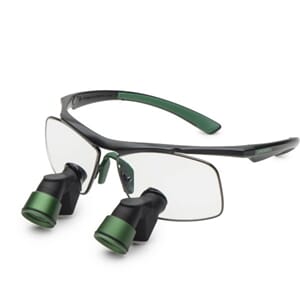 Univet Techne ERGO ADVANCED 3,5x - 4,5x - 5,7x - Black/Green
