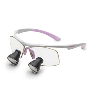 Univet Techne PRO HD TTL 2,5x - 3,0x - 3,5x - White/Wisteria