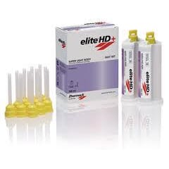 Elite HD+ Super Light Body Fast 2x50 ml og 12 gule spisser