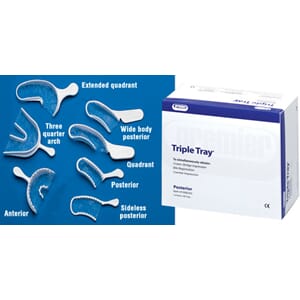 Triple Tray sambittskje anterior  35 stk