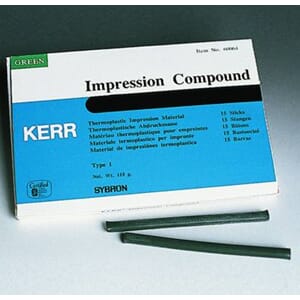 Kerr Impression Compound voksstenger 15 stk Grønn
