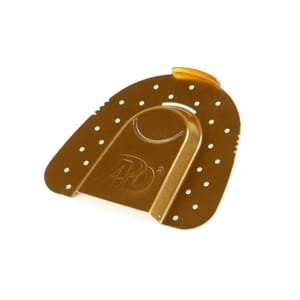 PANADENT Bite Tray bittregistreringsplater aluminium 50 stk