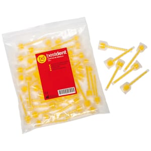 Bestdent Blandespisser Gul 1:1 50 stk