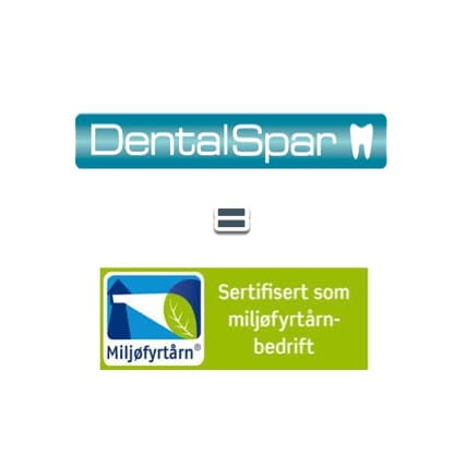 DentalSpar er sertifisert som Miljøfyrtårn-bedrift!