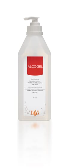 DAX Alcogel 85 % hånddesinfeksjon 600 ml m/pumpe