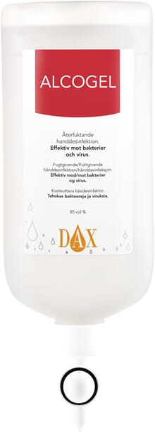 DAX Alcogel 85 % Hånddesinfeksjon 1000 ml Dispensopack
