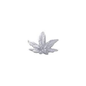 Twizzler tannsmykke Cannabis Hvitt Gull 18 kt 1 stk