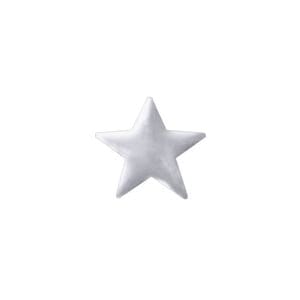 Twizzler tannsmykke Stjerne Stor Hvitt gull 18 kt 1 stk