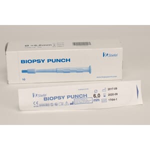 Biopsy Punch 6 mm 10 stk