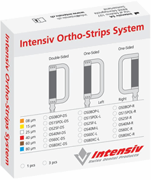 Ortho-Strip dobbeltsidig Coarse 60 my OS60  1 stk