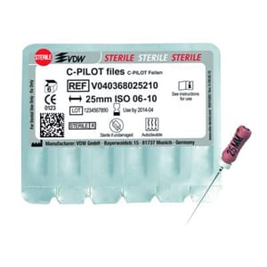 C-Pilot filer steril 25 mm 6 stk 010