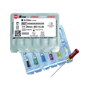 VDW K-Fil steril 25 mm 6 stk 040