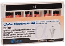 Alpha Guttapercha Taper .04 40 Svart 60 stk