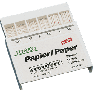 Roeko Paperpoints sterile cellpack 5 x 36 stk XF