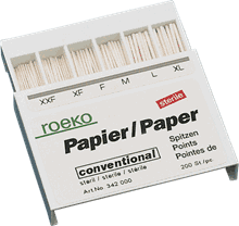 Roeko Paperpoints sterile cellpack 5 x 36 stk XF