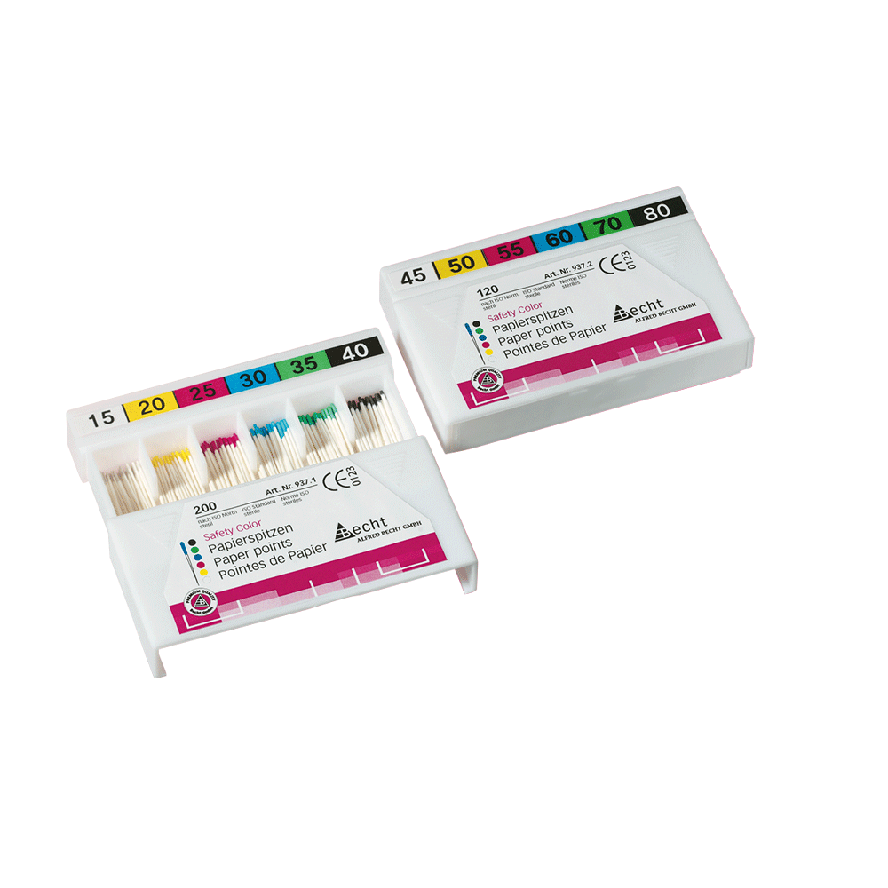 Paperpoints 937 Safety C 120 stk ISO 20 - DENTALSPAR AS