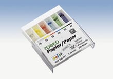 Paperpoints Color ISO 40 Roeko 200 stk