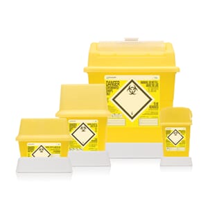 Plate for benk for Sharpsafe kanyleboks 4 liter