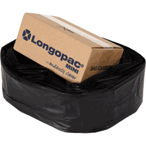 Longopack avfallssekk Mini Strong for Longostand 45m Svart*