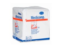 Medicomp Kompress spritkluter usteril 10 x 10 cm 100 stk
