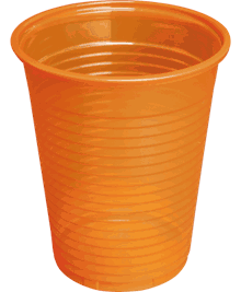 Drikkebeger 180 ml 3000 stk Monoart Orange