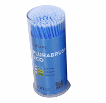 Plurabrush ECO Mikropensler Blå 100 stk