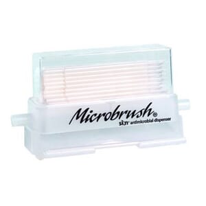 Microbrush Plus Superfine hvite m/dispenser 4x100 stk