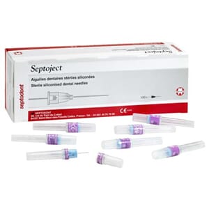 Septoject injeksjonskanyler 27G 0,4x8 mm ultra-kort 100 stk