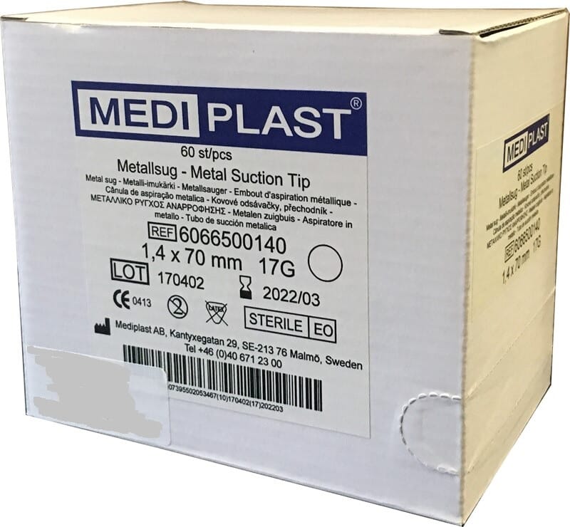 mediplast-skyllekanyle-17g-1-4-x-70mm-luer-lock-60-stk-dentalspar-as