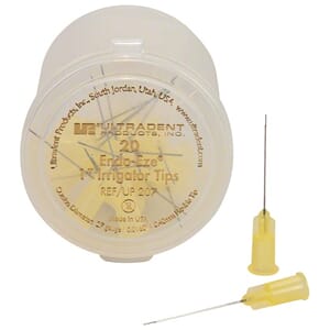Endo-Eze Irrigation Tip skyllekanyler 20 stk 0,40 mm Gul