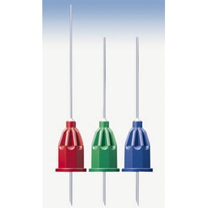 Transcodent pasta-/skyllekanyler 100 stk 21G 0,8x23 mm Grønn