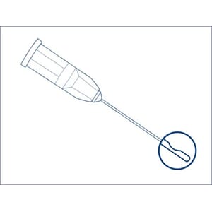 Miraject Endotec 23G 0,6x25 mm kanyle m/sideåpning 25 stk