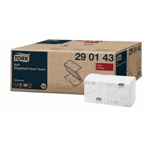 Tork Advanced H3 hvit 2-lags 20 x 23 cm 3750 stk