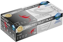 Select Black Latex hanske pdfr 100 stk XL
