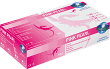 Nitril hanske Pink Pearl 10x100 stk Rosa M