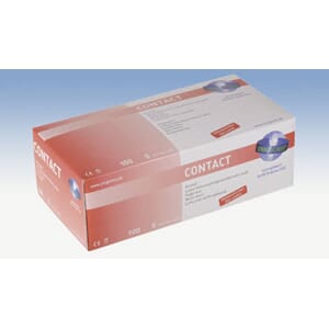 Contact Latex hanske pudderfri L 100 stk