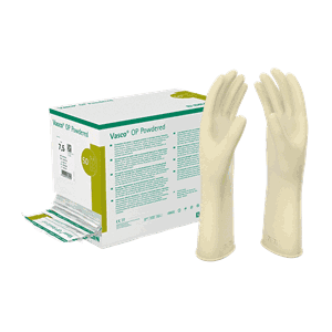 Vasco OP operasjonshanske  latex pudret steril 50 par 7,5