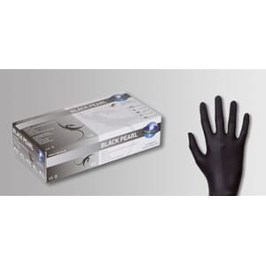Nitril hanske Black Pearl svart 100 stk M