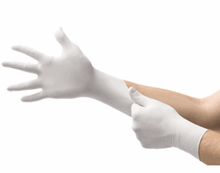 MICROFLEX® Soft White Nitrile hanske Hvit 100 stk M