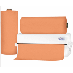 Plastbelagt pas.serviett knyting 80x54 cm 80 stk rull Orange
