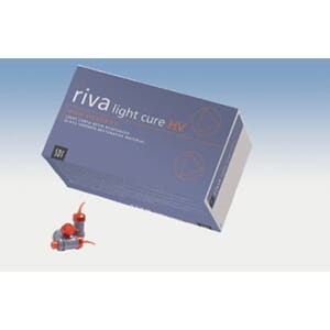 Riva Light Cure HV A3 yellow 50 stk kapsler