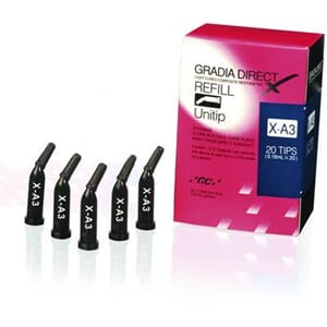 Gradia Direct X 10x0,3 g Unitips kapsler X-AO2