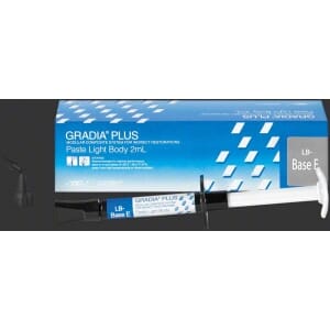 Gradia Plus Paste light body LB-rød2 ml