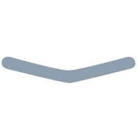 Slick bands Tofflemire matrise Universal Regular grå 100 stk