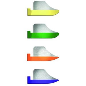 Fender Wedge assortert sett 4x36 stk