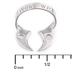 Kofferdam Klammer Ivory  Nr. W 7