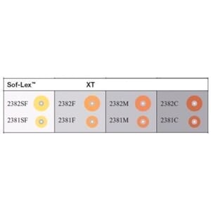 Sof-Lex XT Pop-on pusseskiver 85 stk 12,7 mm Medium 2382M