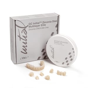 Initial Zirconia Disk Multilayer Elite A1 14mm 1stk